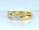 Bague 55 Bague jonc - Or jaune 18 carats et diamants 58 Facettes AB721