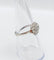 Bague 55 Bague Art déco en or blanc 18k et platine avec diamant taille rose 58 Facettes A07127