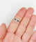 Bague 55 Bague Art déco en or blanc 18k et platine avec diamant taille rose 58 Facettes A07127