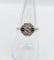 Bague 55 Bague Art déco en or blanc 18k et platine avec diamant taille rose 58 Facettes A07127
