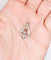 Pendentif Pendentif Art déco en or blanc 18k et platine, diamants 58 Facettes A07146