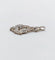 Pendentif Pendentif Art déco en or blanc 18k et platine, diamants 58 Facettes A07146
