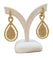 Boucles d'oreilles Edouard Nahum - Boucles d'oreilles modulables en or rose et diamants 58 Facettes en