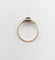 Bague 52 Bague Art déco en or jaune 18k avec pierre bleue (circa 1920) 58 Facettes A07153
