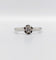 Bague 50.5 Bague solitaire Art déco en platine et diamant taille ancienne 0,10 ct 58 Facettes A07167