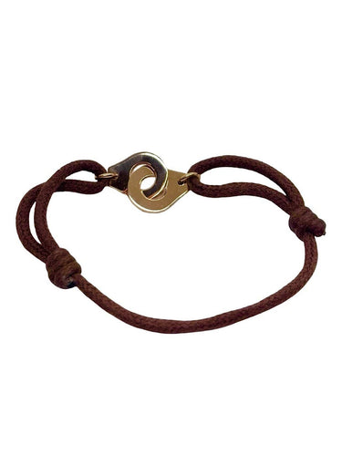 Bracelet Dinh Van Menottes R12 - Bracelet en or jaune 18K 58 Facettes 1915