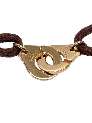 Bracelet Dinh Van Menottes R12 - Bracelet en or jaune 18K 58 Facettes 1915
