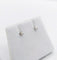 Boucles d'oreilles Puces d'oreilles vintage en or blanc 18k et diamants 58 Facettes A07195