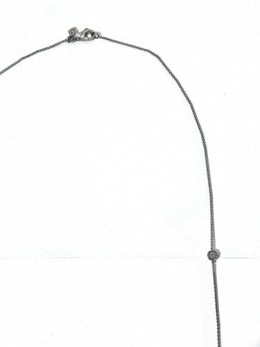 Collier David Yurman - Sautoir en argent 925 et diamants 58 Facettes id: 1758178