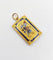 Collier Pendentif - Fermoir de collier antique en or 18 k et émail 58 Facettes A07203