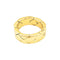 Bague 53 Bague Chanel, "Matelassé", or jaune. 58 Facettes 35656