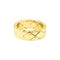 Bague 53 Bague Chanel, "Matelassé", or jaune. 58 Facettes 35656