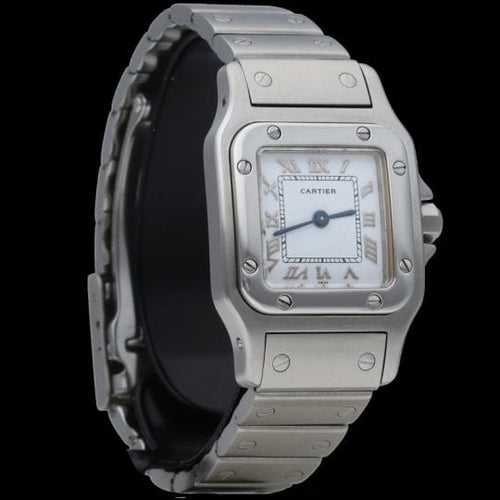 Montre Cartier Montre Santos De Cartier Galbee 58 Facettes MT46672