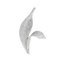 Broche Épi - Broche en or blanc et diamants 58 Facettes 65000029