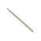 Bracelet Bracelet floral en or jaune et or blanc 750 58 Facettes 149067991