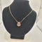 Collier Collier en or jaune 18k serti d’une tourmaline poire et diamants 58 Facettes #BT