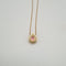 Collier Collier en or jaune 18k serti d’une tourmaline poire et diamants 58 Facettes #BT