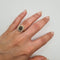 Bague 54 Bague en or jaune 18k, saphirs et diamants 58 Facettes #4265