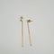 Boucles d'oreilles Boucles d'oreilles pendantes en or jaune 58 Facettes #BT