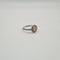 Bague 53 Bague solitaire en or blanc et diamants 58 Facettes #BT