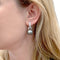 Boucles d'oreilles Boucles d'oreilles perles de Tahiti et diamants. 58 Facettes 35540