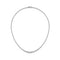 AITCHES - Collier tennis gradué en or blanc 18K et diamants