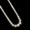 AITCHES - Collier tennis gradué en or blanc 18K et diamants