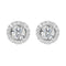AITCHES Embrace - Boucles d'oreilles halo en or blanc 18K et diamants