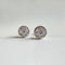 AITCHES Embrace - Boucles d'oreilles halo en or blanc 18K et diamants