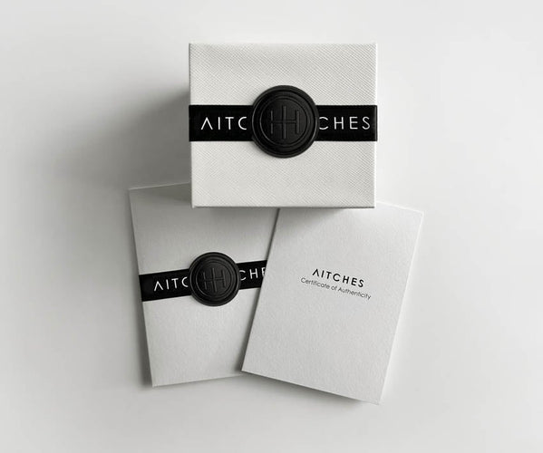 AITCHES Embrace - Boucles d'oreilles halo en or blanc 18K et diamants
