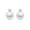 AITCHES - Boucles d'oreilles perles Akoya et diamants en or blanc 18K