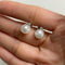 Boucles d'oreilles Underwater - Boucles d'oreilles perles Akoya diamants en or blanc 18K 58 Facettes GER1321WG