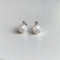 AITCHES - Boucles d'oreilles perles Akoya et diamants en or blanc 18K