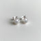 AITCHES - Boucles d'oreilles perles Akoya et diamants en or blanc 18K