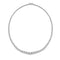Collier AITCHES - Collier tennis dégradé Disco en or blanc 18K diamants 58 Facettes GPD1056WG