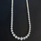 AITCHES - Collier tennis dégradé Disco en or blanc 18K diamants