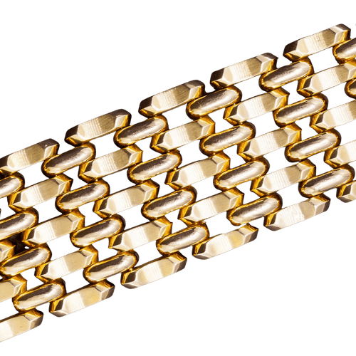 Bracelet Bracelet modulaire en or jaune 18 carats 58 Facettes BRACELET - 001