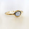 AITCHES - Bague Love More en or 18K saphir bleu