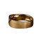 Vintage - Bague chevalière en or jaune et diamant 0,48 ct