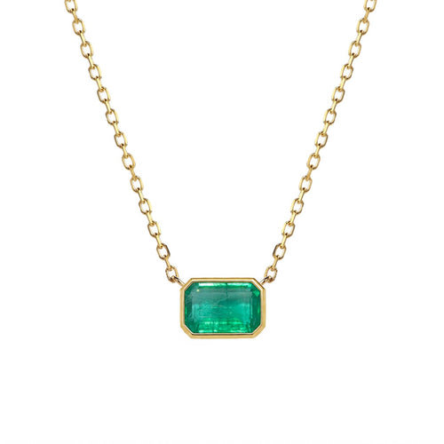 AITCHES - Collier à émeraude en or 18K