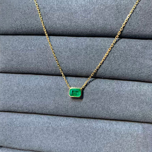 AITCHES - Collier à émeraude en or 18K