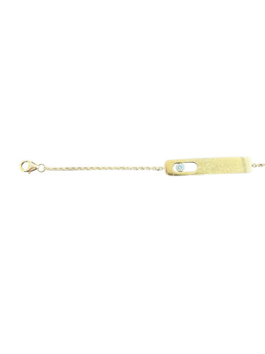 Messika My First - Bracelet GM en or jaune diamant