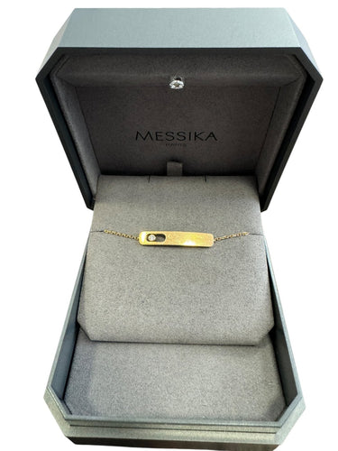 Messika My First - Bracelet GM en or jaune diamant