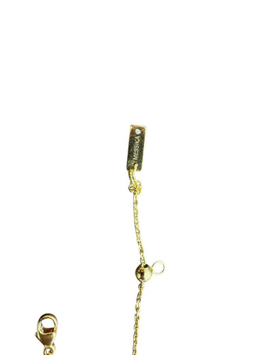 Messika - Collier Lucky Move en or jaune 750 millièmes et turquoise