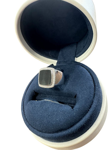Fred - Bague Pain de sucre en or gris et diamants