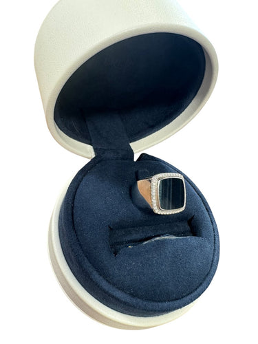 Fred - Bague Pain de sucre en or gris et diamants