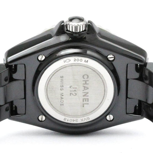 Montre Chanel J12 - Montre quartz en céramique et acier inoxydable 58 Facettes oj40vgtewr