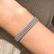 AITCHES - Bracelet tennis en or blanc 18K et diamants