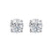 AITCHES - Boucles d'oreilles solitaires diamants en or blanc 18K