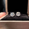 AITCHES - Boucles d'oreilles solitaires diamants en or blanc 18K